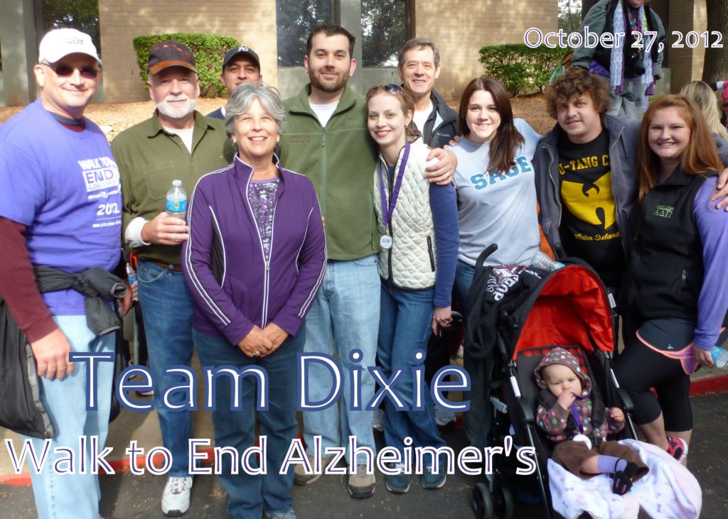 Walk to End Alzheimer's teamdixie walk2endalz