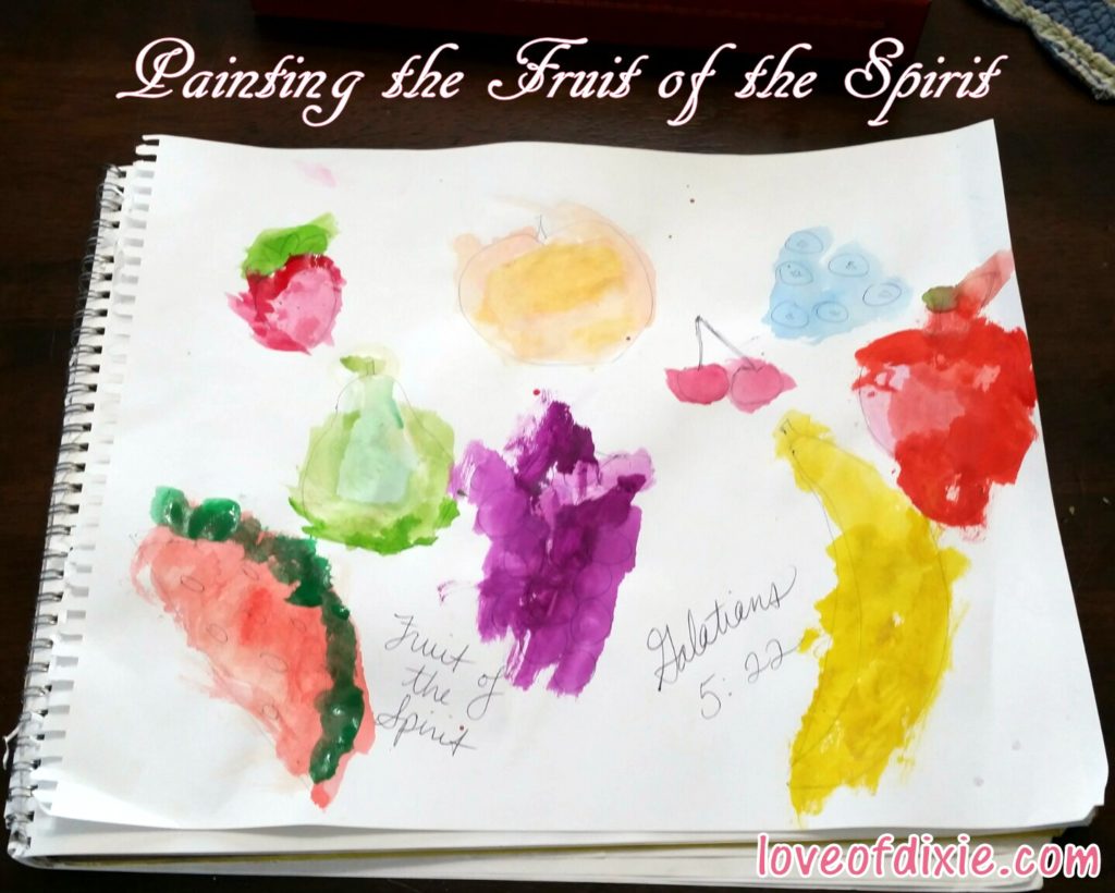 painting the fruit of the spirit