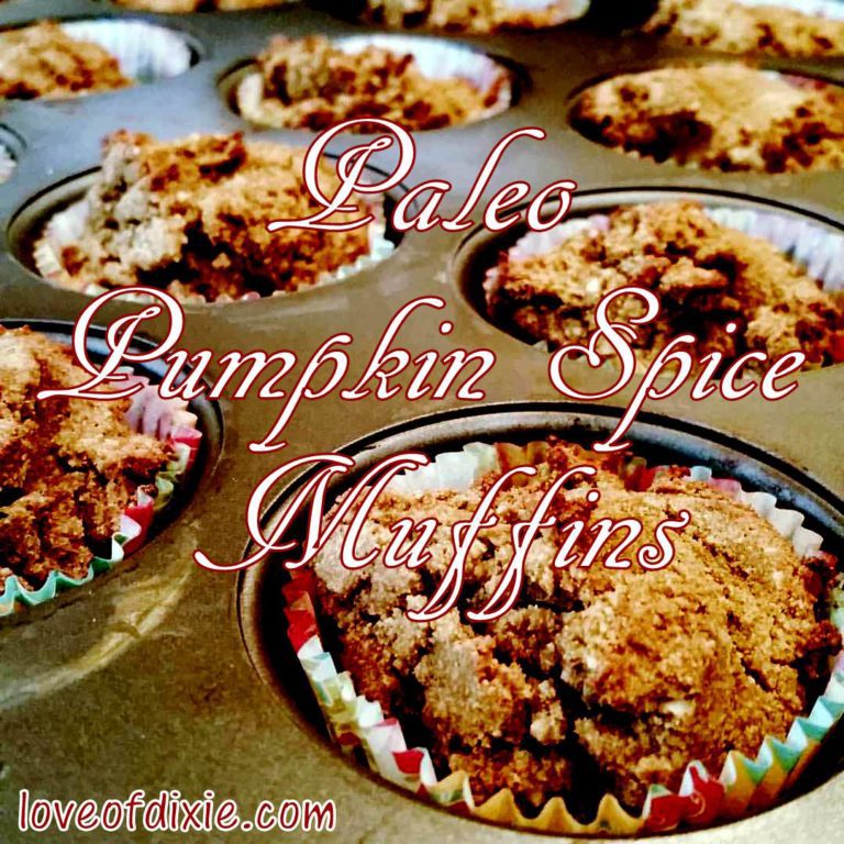 Paleo Pumpkin Spice Muffins