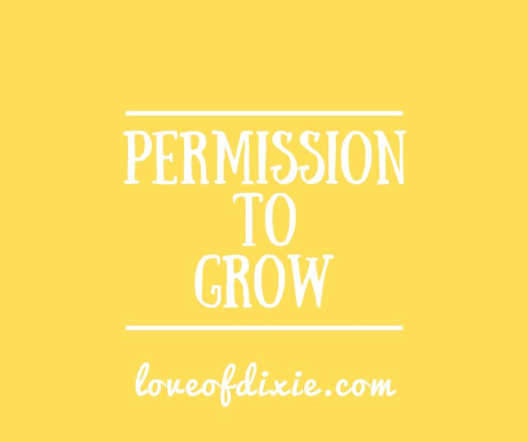 permission to grow