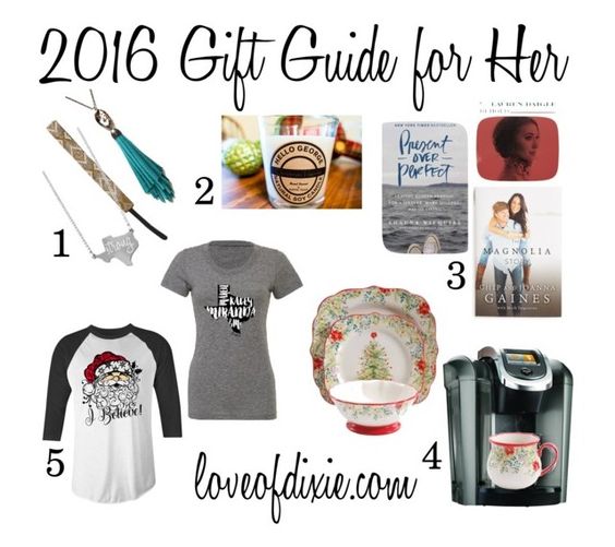 2016 gift guide for her loveofdixie