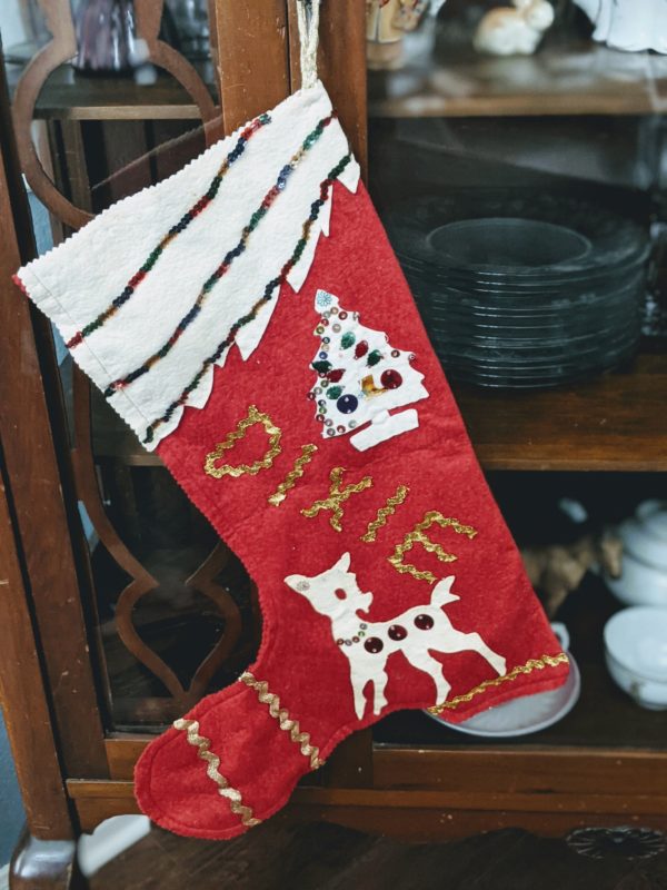 Dixie stocking deceased loved one