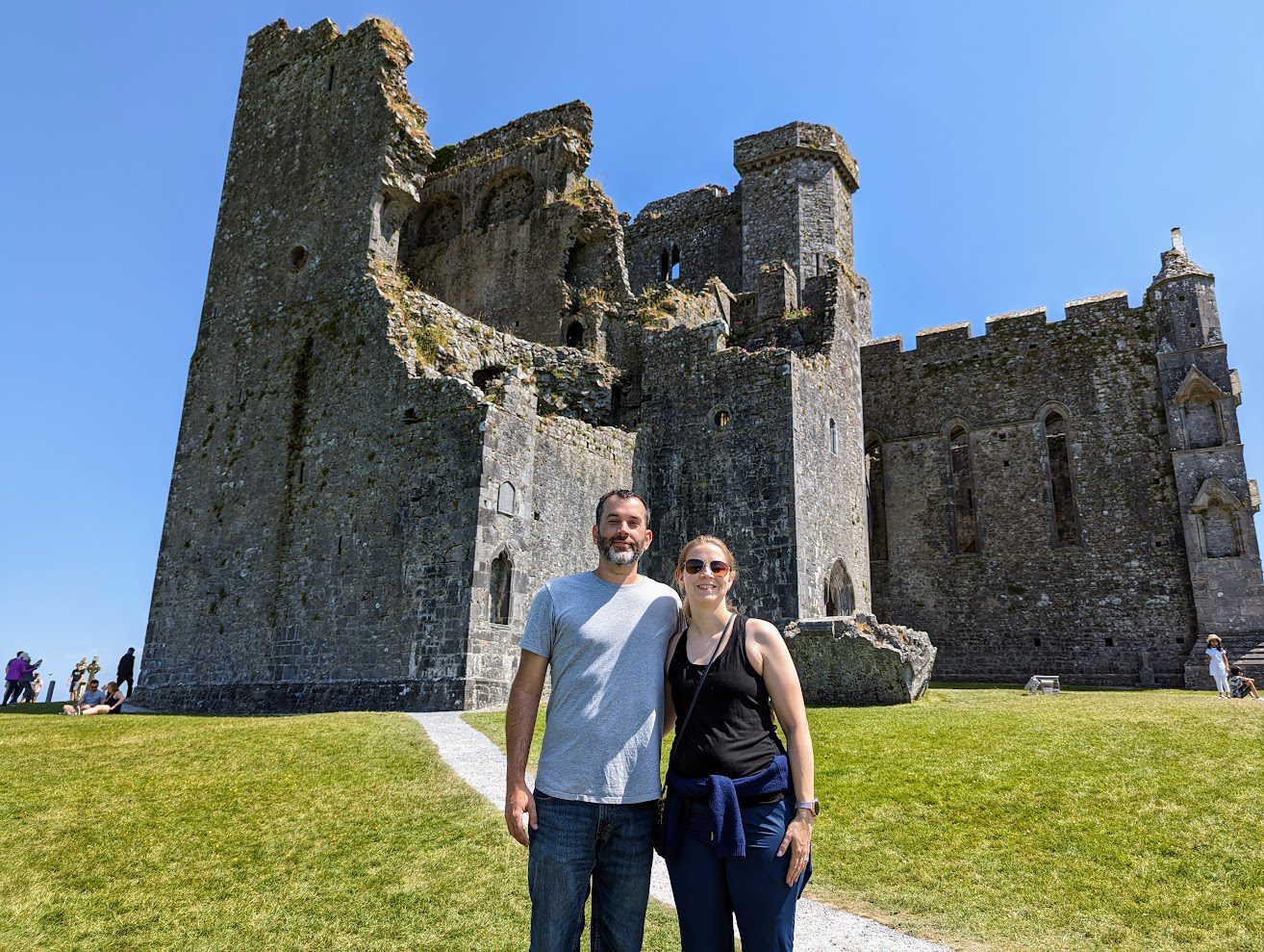 Travis and Lauren Flake Rock of Cashel Ireland